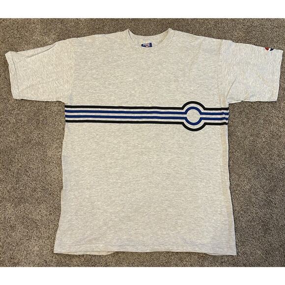 Vintage 90s Pepsi Cola Promo Single Stitch Logo T Shirt Size XL Gray New - Picture 1 of 7